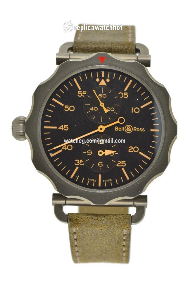 Bell & Ross Vintage Mens watch Unisex Automatic Steel BRWW2-REG-HER SCA