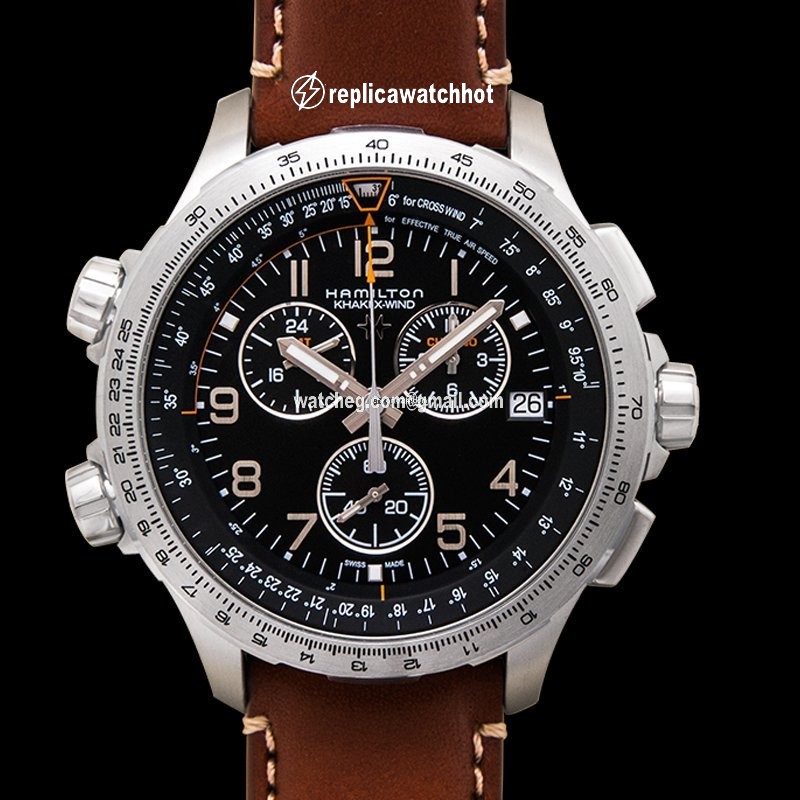 Hamilton Khaki X-Wind Mens watch Unisex Quartz Steel H77912535