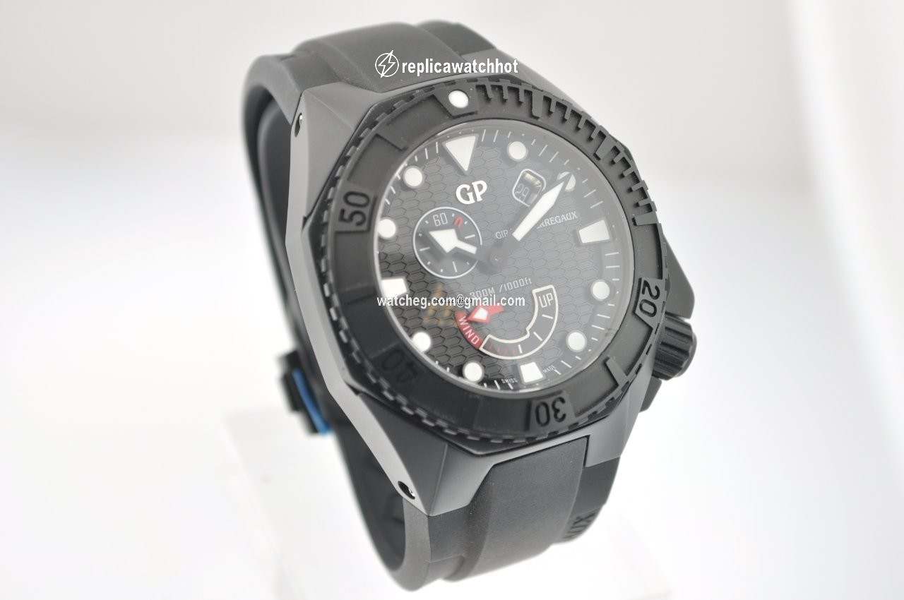 Girard Perregaux Sea Hawk Mens watch Unisex Manual winding Ceramic 49960-32-632-FK6A