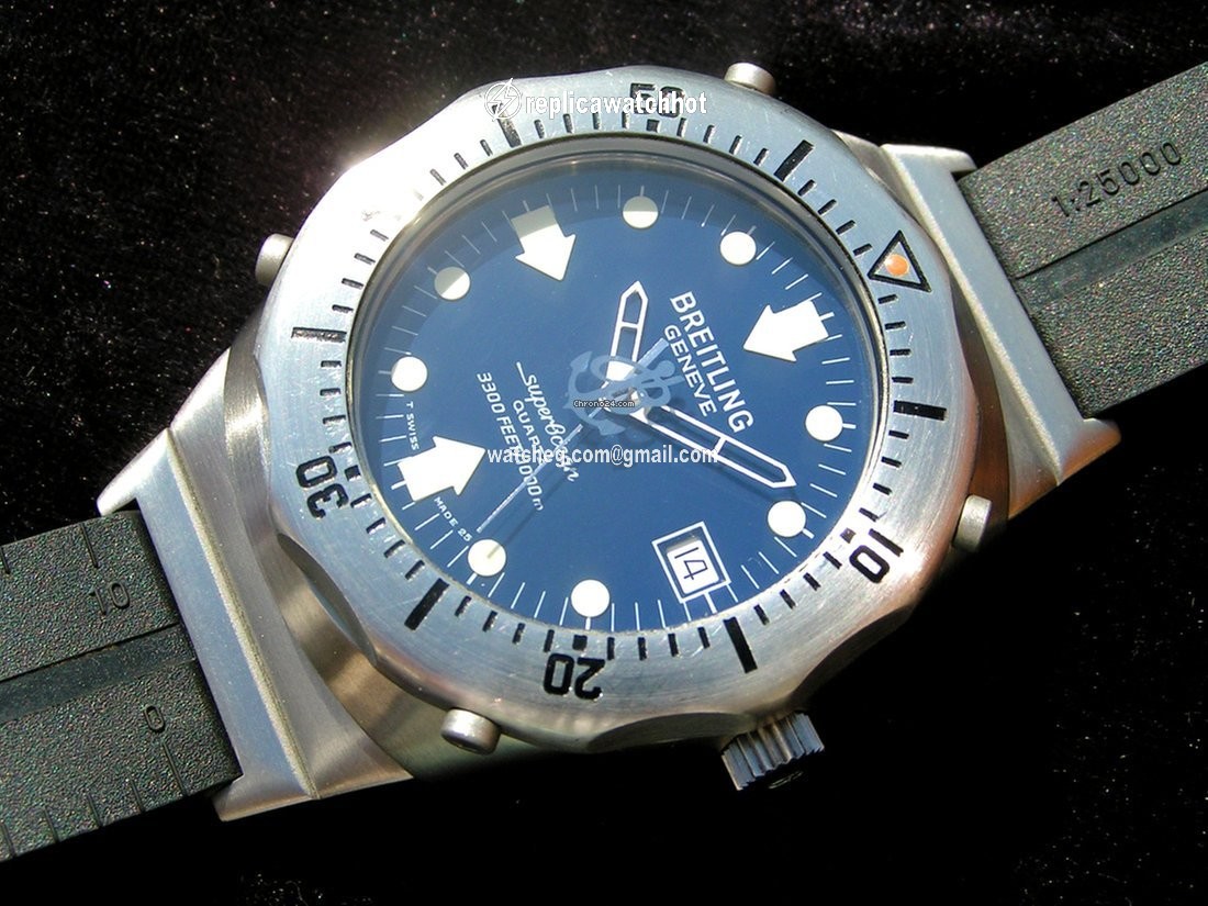 Breitling Superocean Mens watch Unisex Quartz Steel 81190