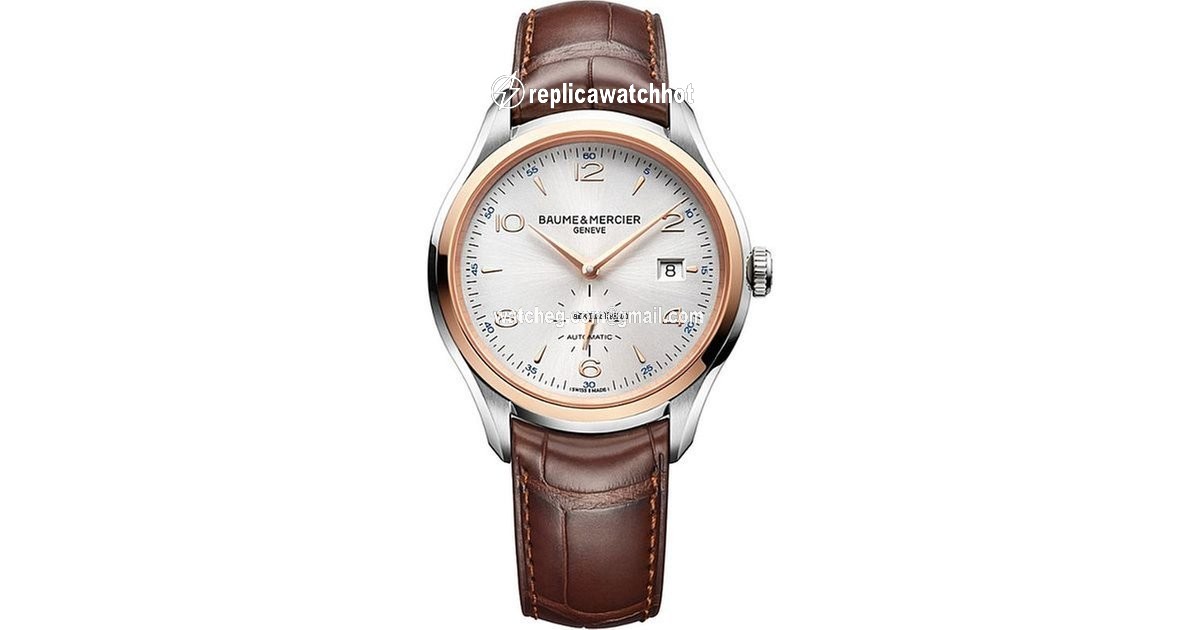 Baume & Mercier Clifton Mens watch Unisex Automatic Gold Steel M0A10139