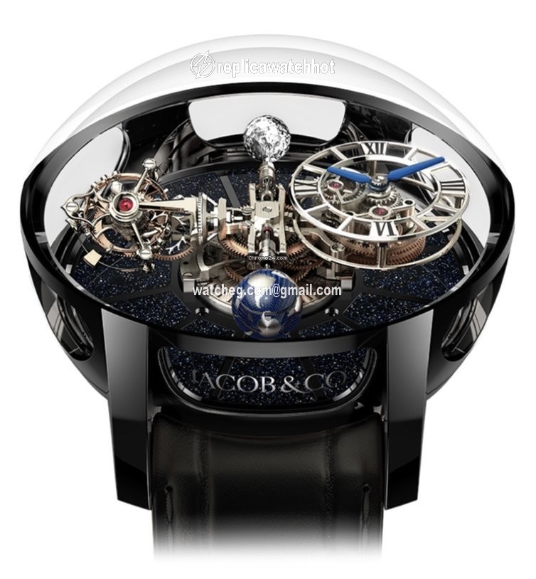Jacob & Co. Astronomia Mens watch Unisex Manual winding Titanium AT100.31.AC.SD.A