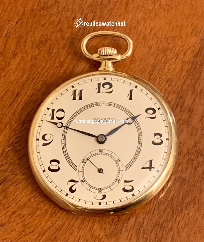 Movado Mens watch Unisex Manual winding Yellow gold 0668265 7614