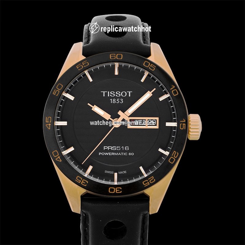 Tissot PRS 516 Mens watch Unisex Automatic Steel T100.430.36.051.00