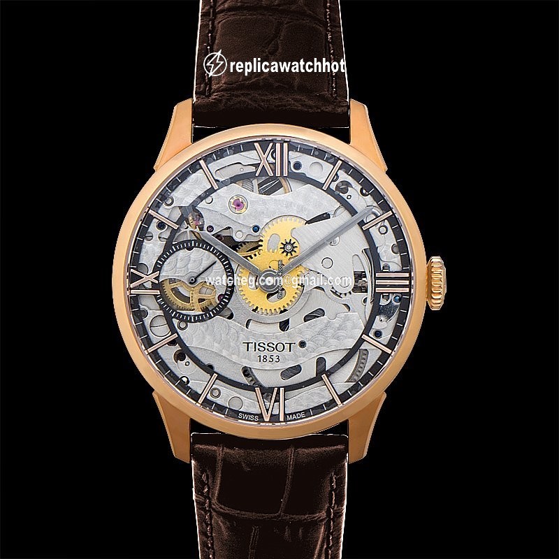 Tissot Chemin de Tourelles Mens watch Unisex Manual winding Steel T099.405.36.418.00