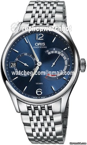 Oris Artelier Calibre 111 Mens watch Unisex Manual winding Steel 01 111 7700 4065-Set 8 23 79