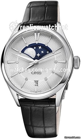 Oris Artelier Date Womens watch Automatic Steel 01 763 7723 4051-07 5 18 64FC