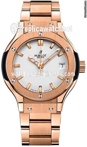 Hublot Classic Fusion Quartz Womens watch Quartz Rose gold 581.OX.2610.OX