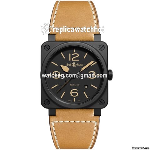 Bell & Ross BR 03-92 Ceramic Mens watch Unisex Automatic Ceramic BR03-92-HERITAGE-CE