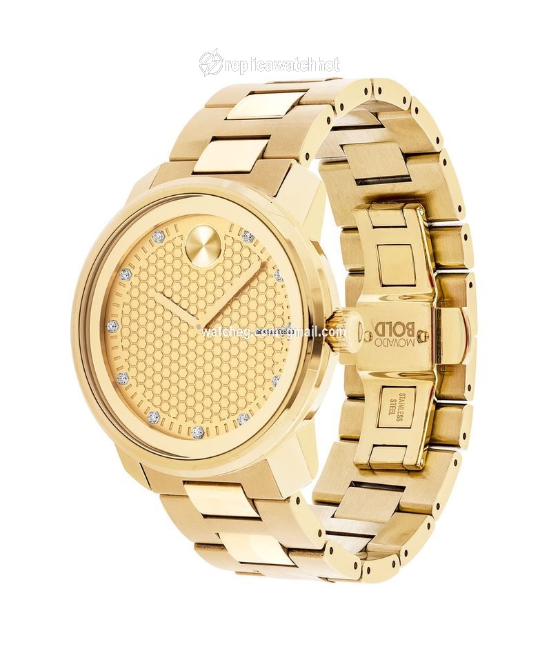 Movado Bold Mens watch Unisex Quartz Steel 3600374