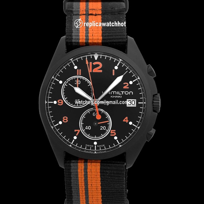 Hamilton Khaki Pilot Pioneer Mens watch Unisex Quartz Steel H76582933