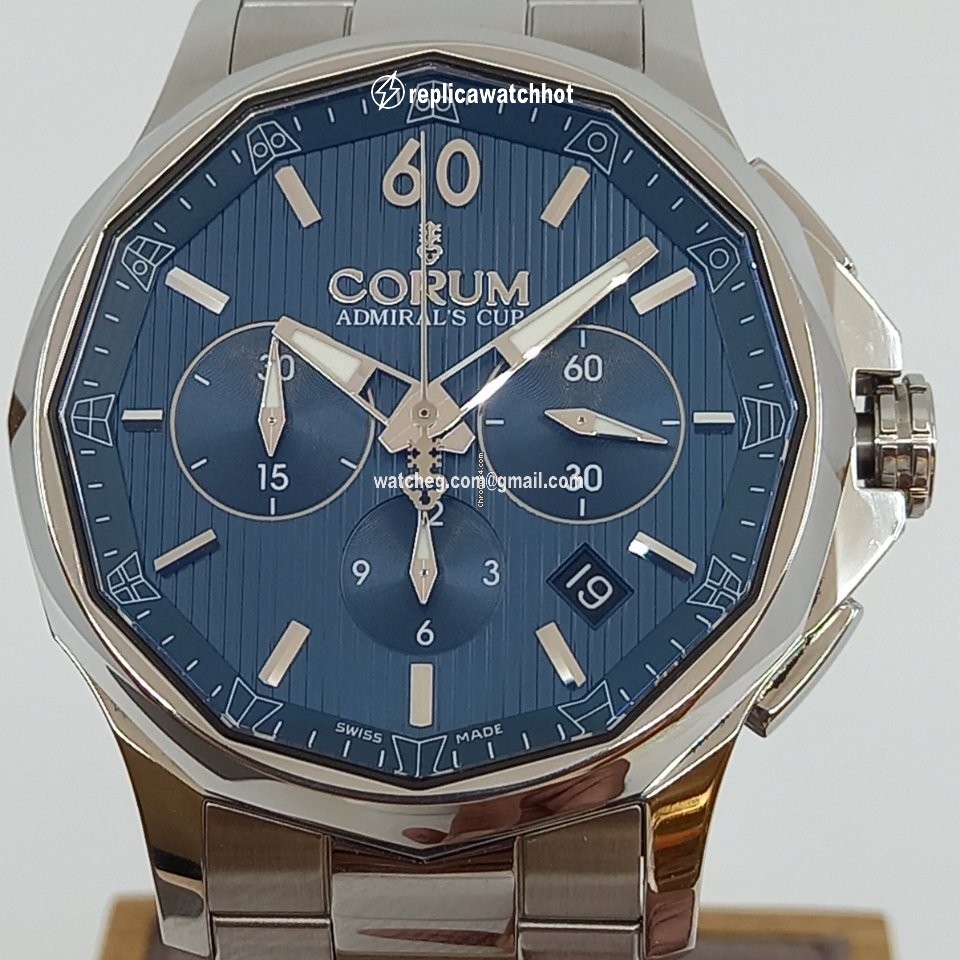 Corum Admirals Cup Legend 42 Mens watch Unisex Automatic Steel 984.101.20 V705 AB10