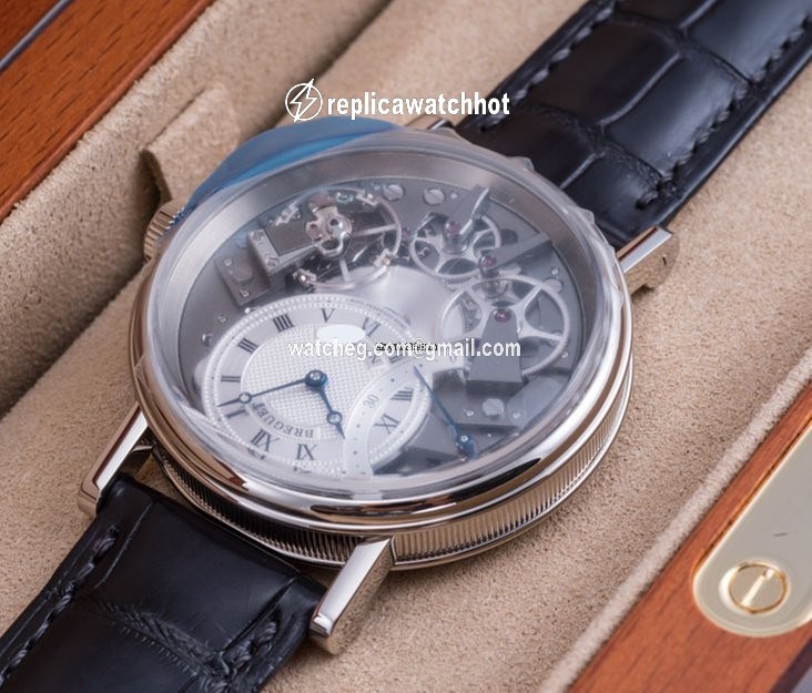 Breguet Tradition Mens watch Unisex Automatic White gold 7097BB G1 9WU