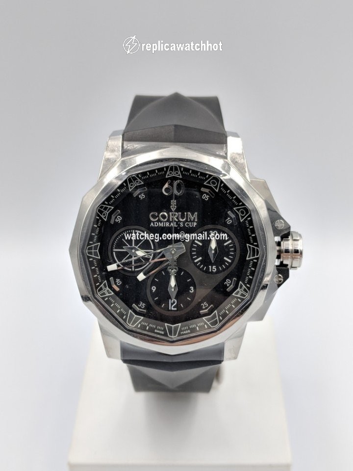 Corum Admirals Cup Challenger Mens watch Unisex Automatic Steel 753.771.20 F371 AN15