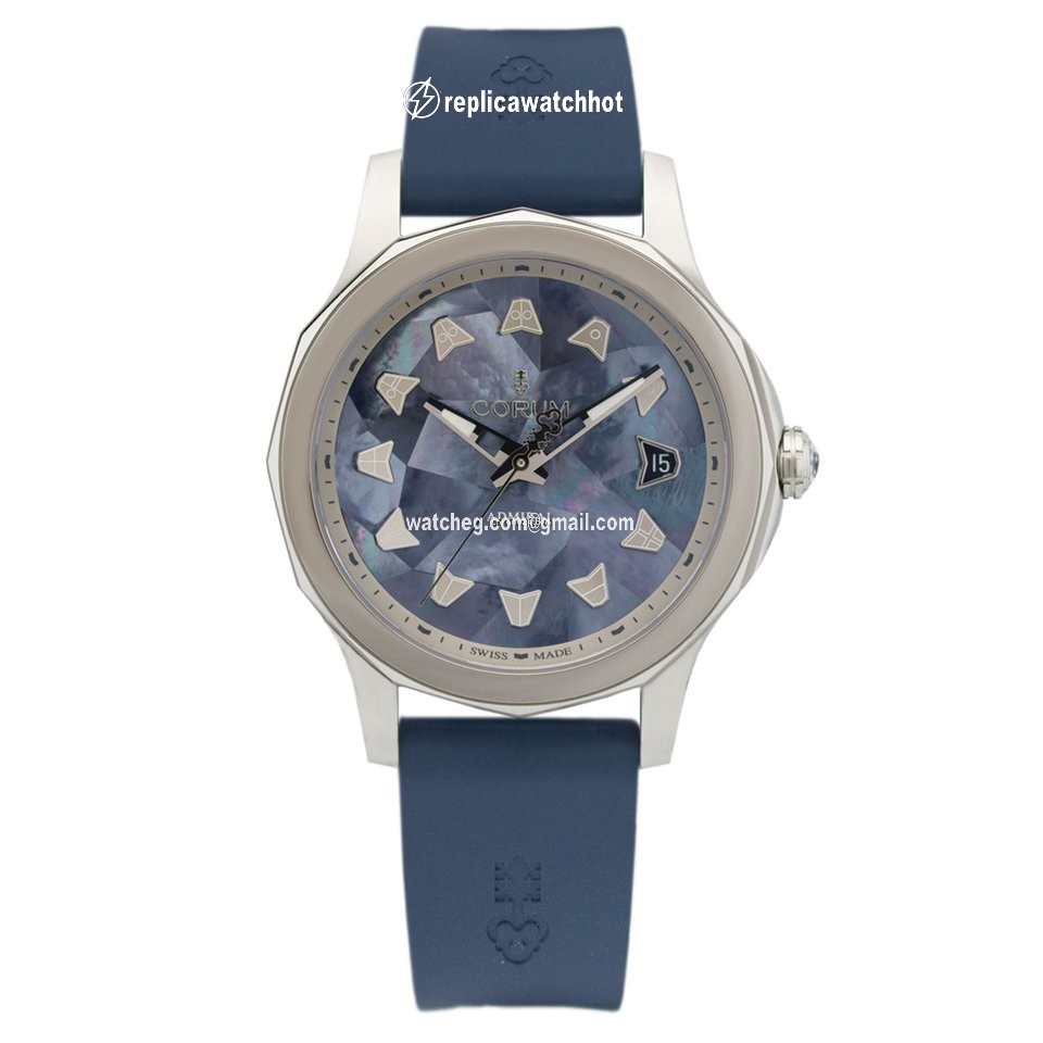 Corum Admirals Cup Legend 38 Mens watch Unisex Automatic Steel A082 03580 - 082.200.20 0389 MN01