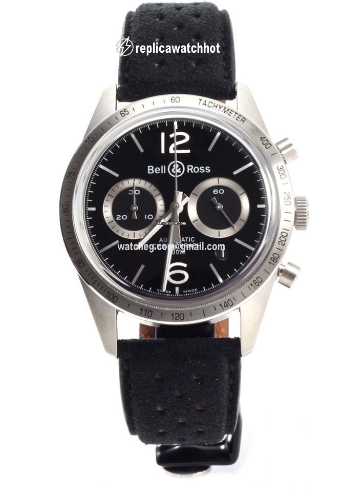 Bell & Ross BR V1 Mens watch Unisex Automatic Steel BRV126-BS-ST SF