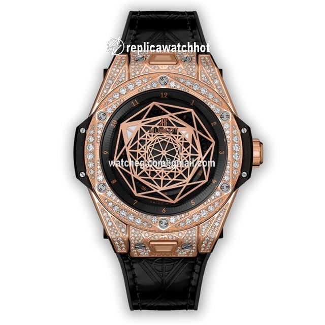 Hublot Big Bang Sang Bleu Mens watch Unisex Automatic Rose gold 465.OS.1118.VR.1704.MXM18