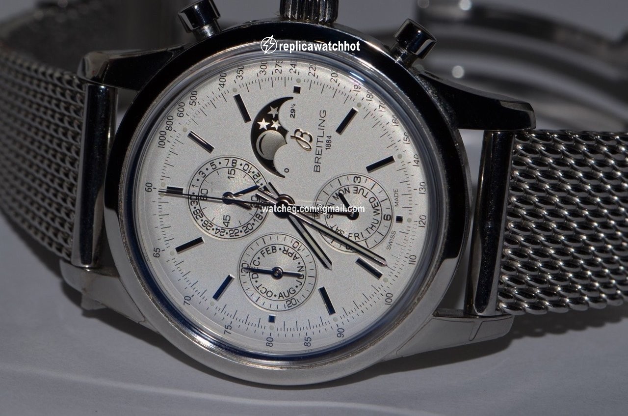 Breitling Transocean Chronograph 1461 Mens watch Unisex Automatic Steel A1931012-G750-154A