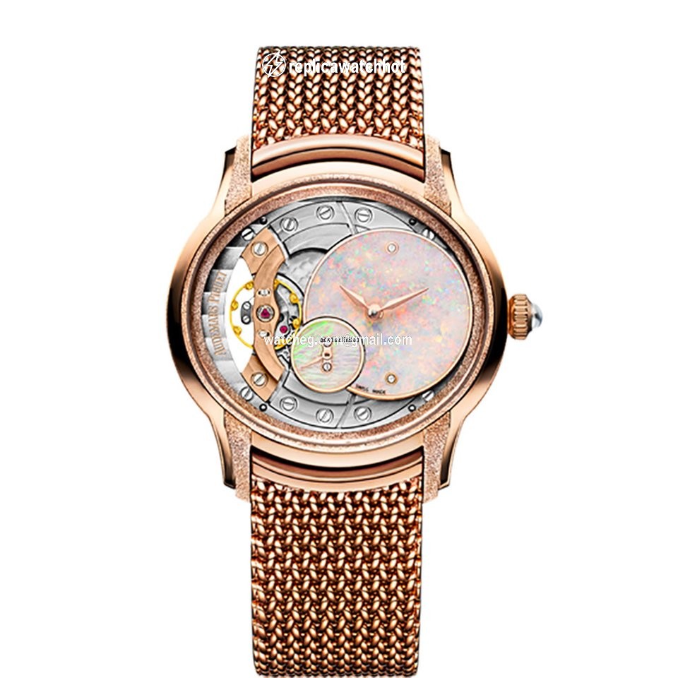 Audemars Piguet Millenary Womens watch Manual winding Rose gold 77244OR.GG.1272OR.01