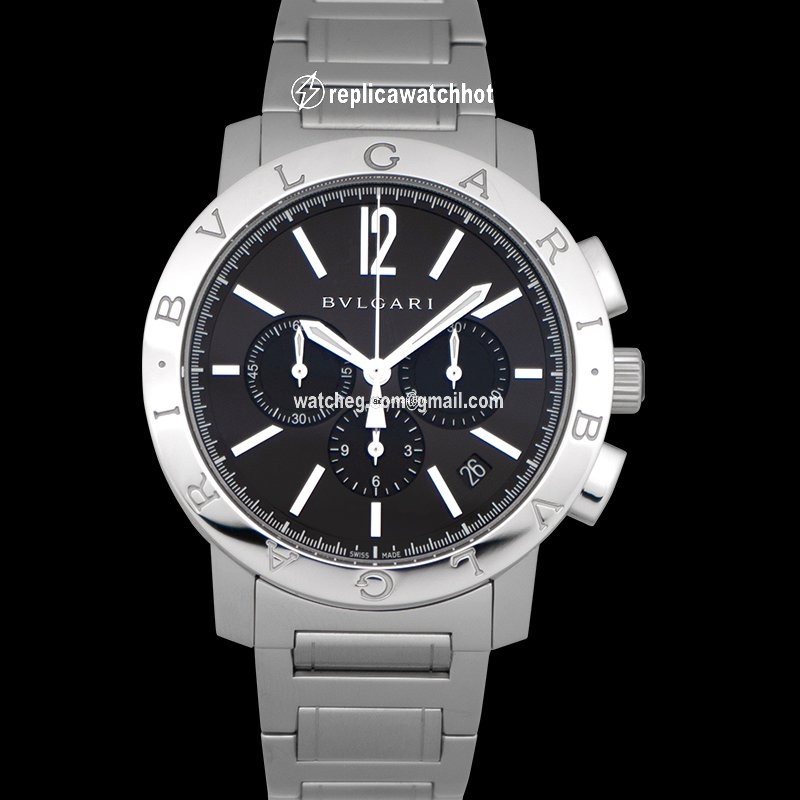 Bulgari Mens watch Unisex Automatic Steel 102045