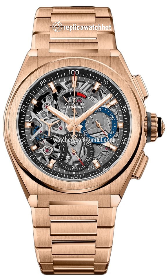 Zenith Defy El Primero Mens watch Unisex Automatic Rose gold 18.9000.9004 71.m9000