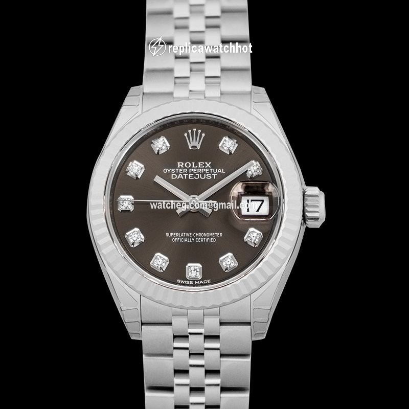 Rolex Lady-Datejust Womens watch White gold Automatic 279174-0015