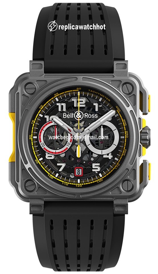 Bell & Ross BR-X1 Mens watch Unisex Automatic Titanium BRX1-RS18