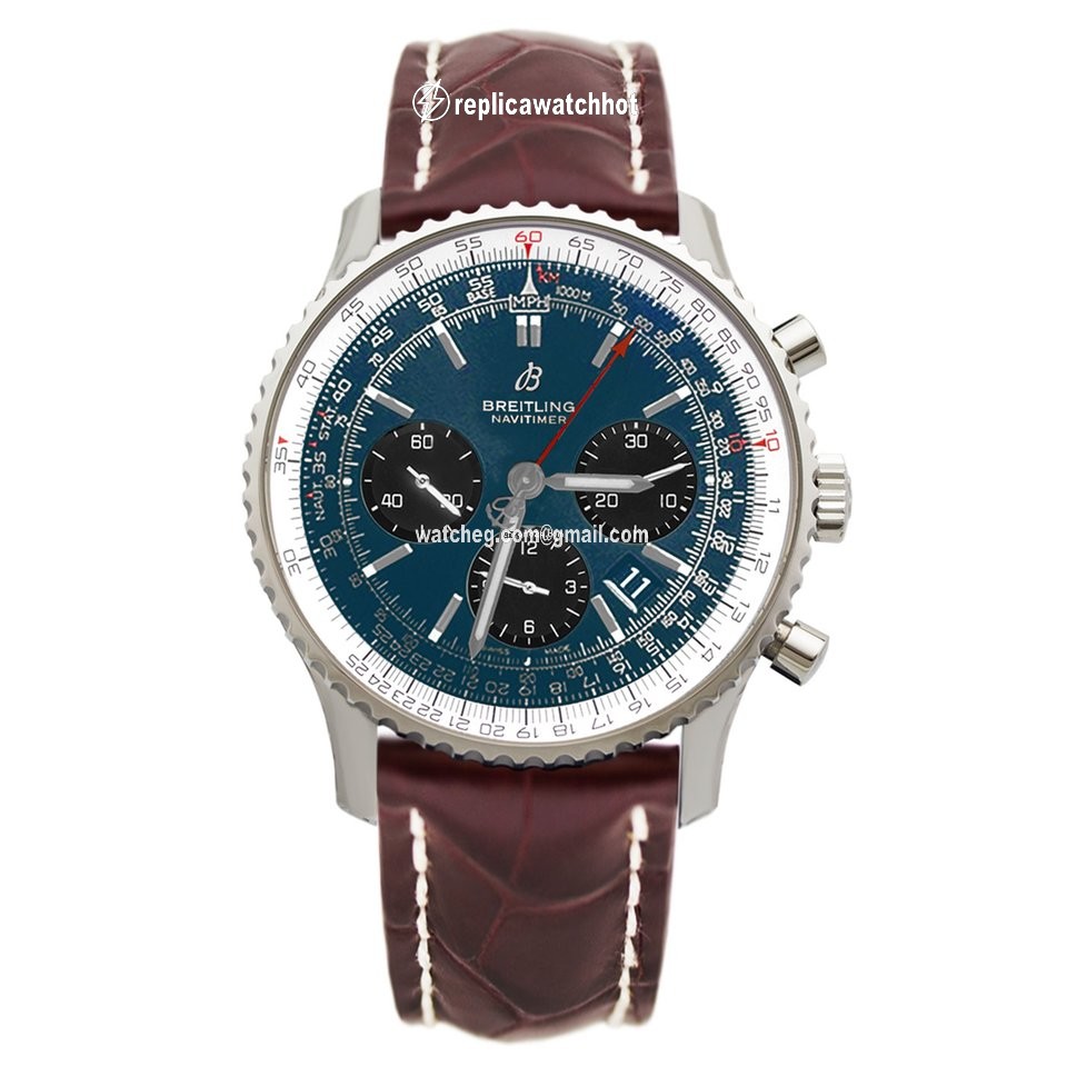 Breitling Navitimer 1 B01 Chronograph 43 Mens watch Unisex Automatic Steel AB0121211C1P2