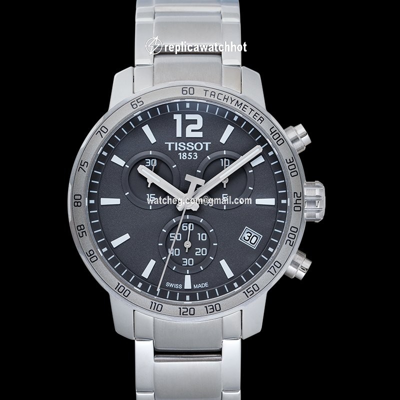 Tissot Quickster Mens watch Unisex Quartz Steel T095.417.11.067.00