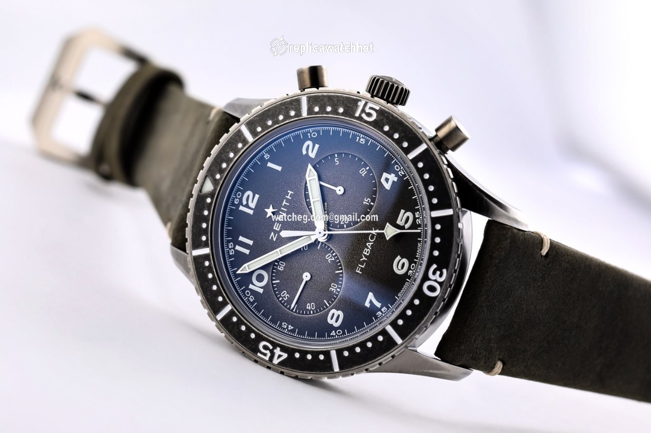 Zenith Pilot Mens watch Unisex Automatic Steel 11.2240.405-21.C773