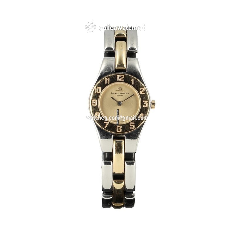 Baume & Mercier Linea Womens watch Quartz Gold Steel MV045161