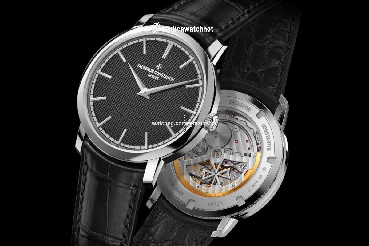Vacheron Constantin Patrimony Mens watch Unisex Automatic White gold 43075 000G-9873