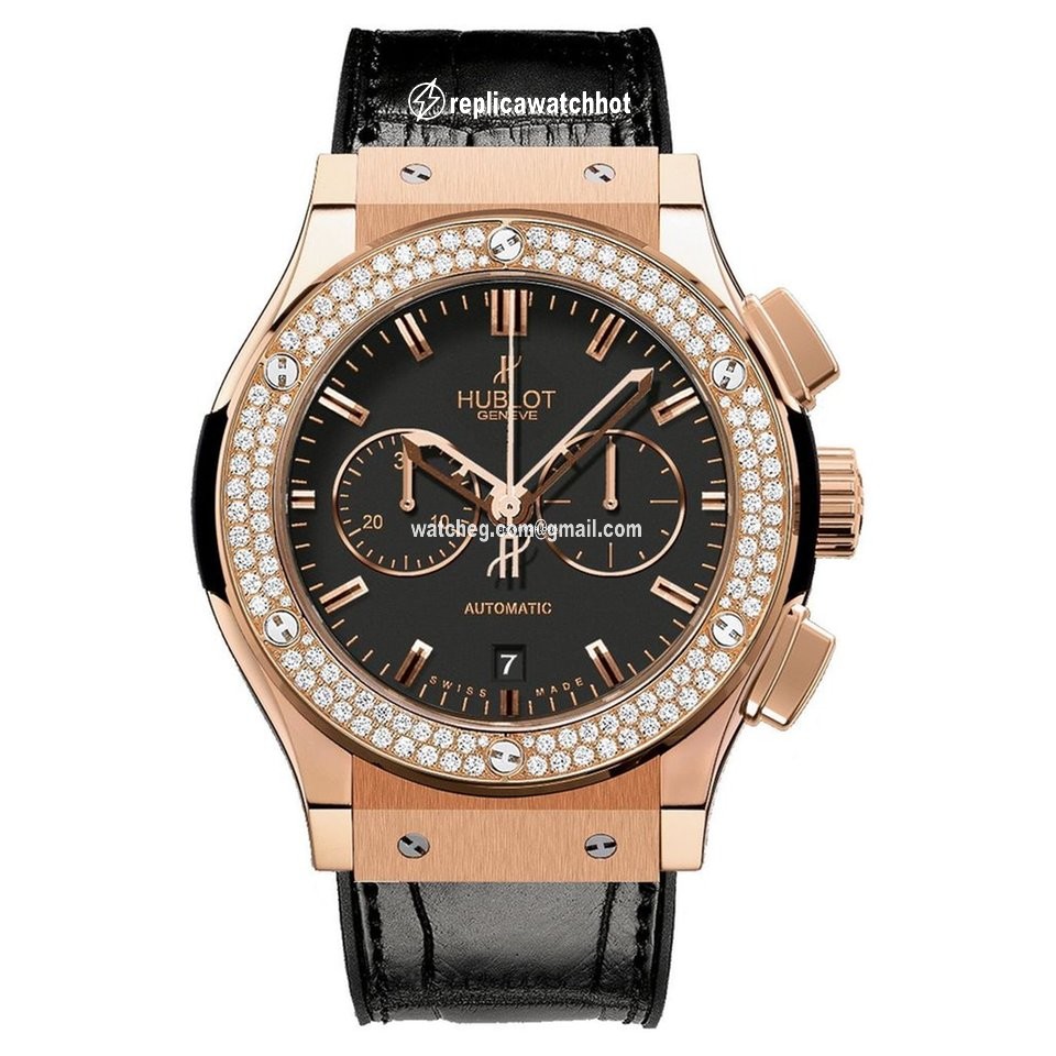 Hublot Classic Fusion Chronograph Mens watch Unisex Automatic Rose gold 521.OX.1180.LR.1104