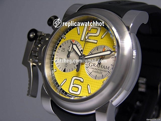 Graham Chronofighter Oversize Mens watch Unisex Automatic Steel 2OVAS.Y01A.K10B