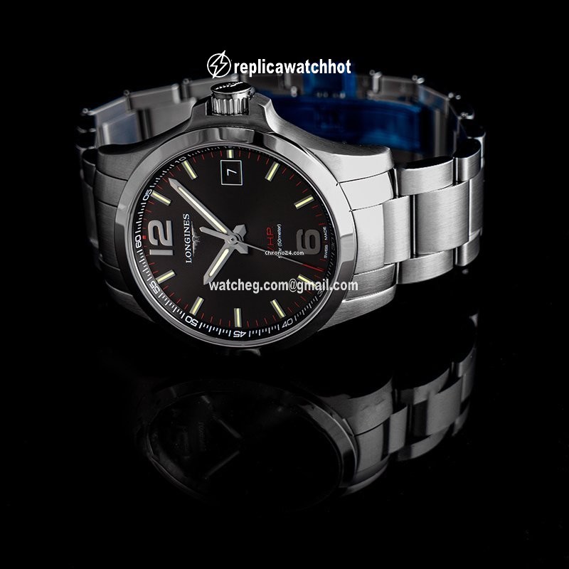 Longines Conquest Mens watch Unisex Quartz Steel L37164566