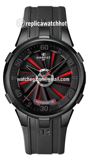 Perrelet Turbine XL Mens watch Unisex Automatic Titanium A1051.9
