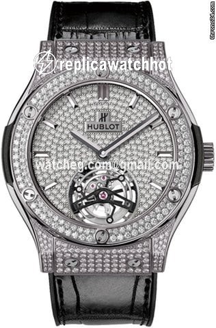 Hublot Classic Fusion 45, 42, 38, 33 mm Mens watch Unisex Manual winding Titanium 505.NX.9010.LR.1704