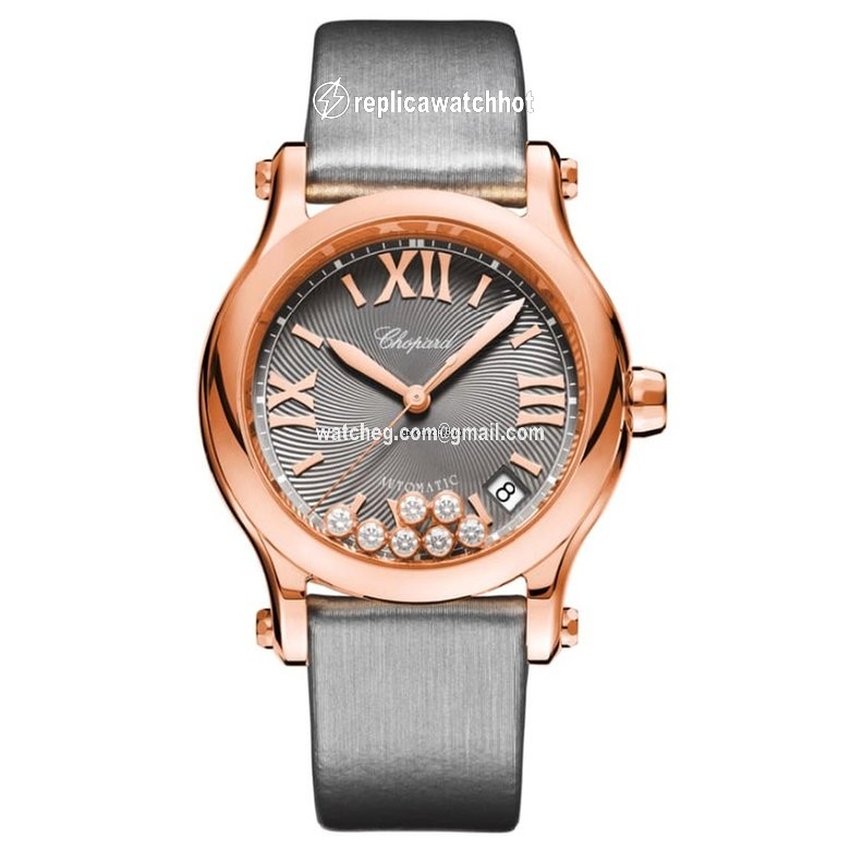 Chopard Happy Sport Mens watch Unisex Automatic Rose gold 274808-5012