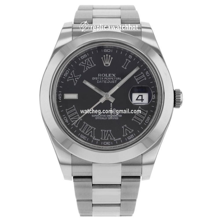 Rolex Datejust II Mens watch Unisex Steel Automatic 116300 bkrio