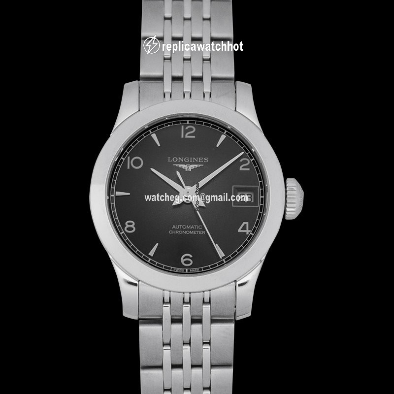 Longines Record Womens watch Automatic Steel L23204566