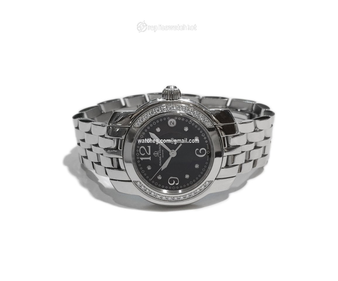 Baume & Mercier Womens watch Quartz Steel 85383