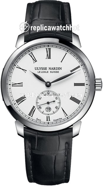 Ulysse Nardin Classico Mens watch Unisex Automatic Steel 3203-136-2 E0-42