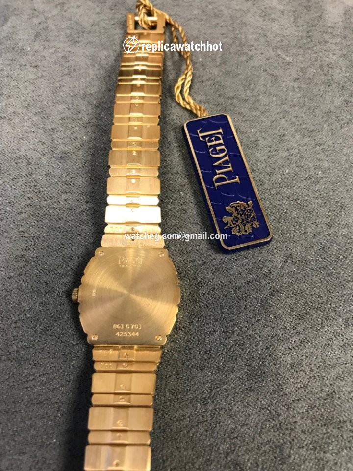 Piaget Polo Womens watch Quartz Yellow gold 01GOA03707 2