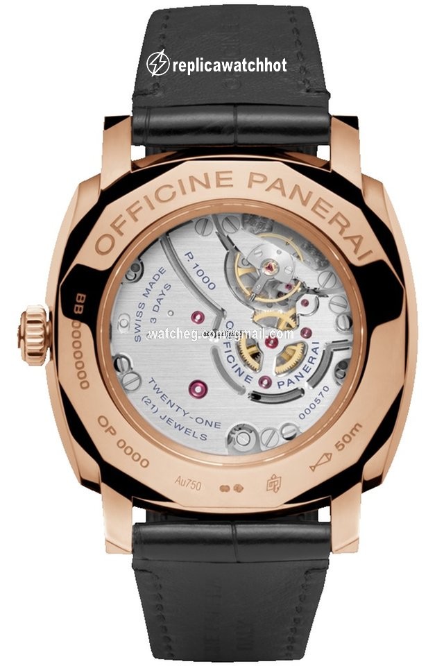 Panerai Radiomir 1940 3 Days Mens watch Unisex Manual winding Red gold PAM 00575 2