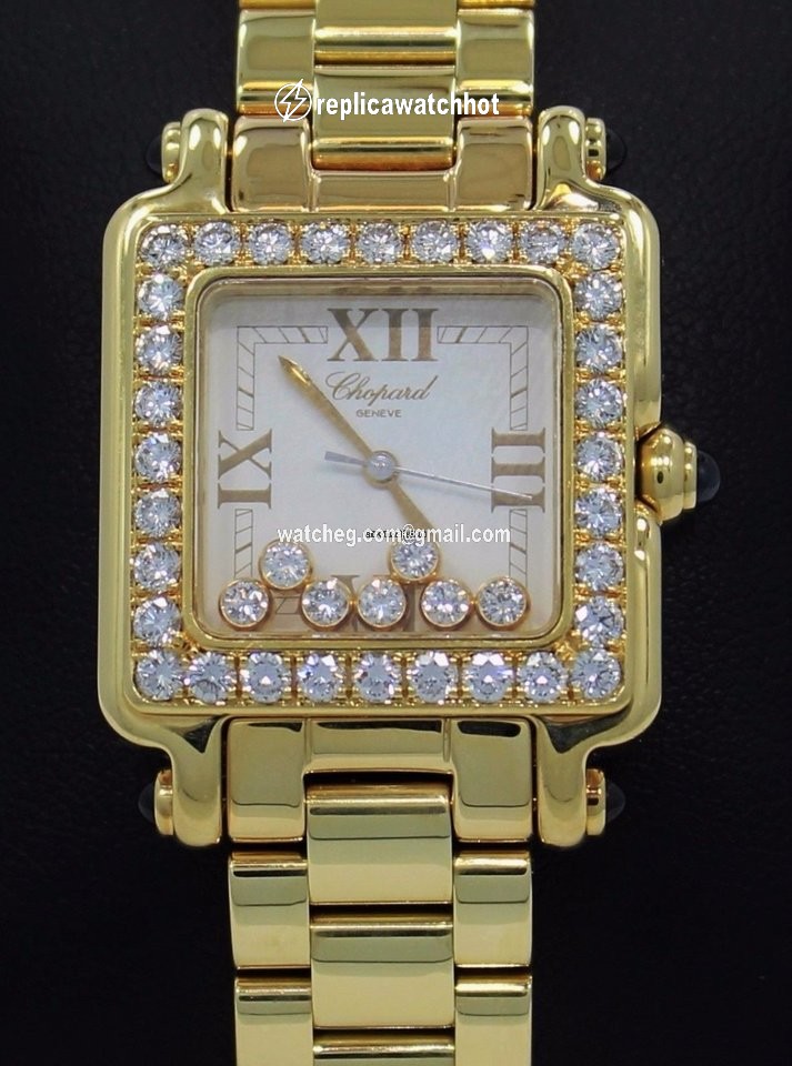 Chopard Happy Sport Womens watch Quartz Yellow gold 27 6770 2