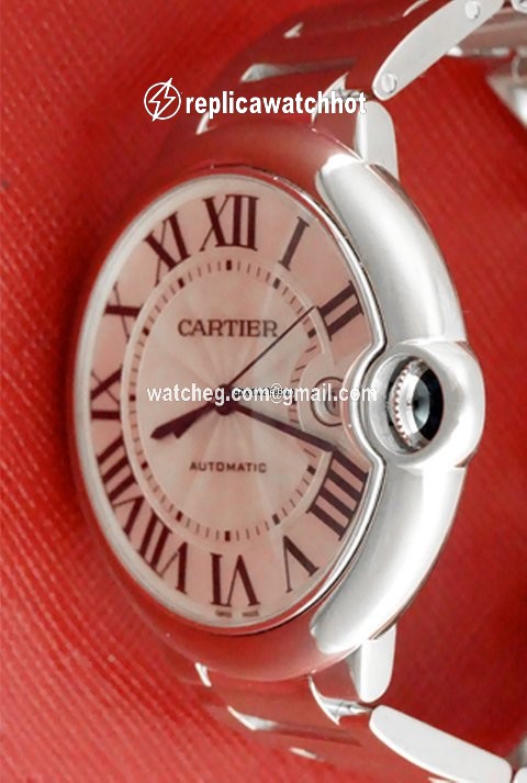 Cartier Ballon Bleu Mens watch Unisex Automatic White gold W69013Z2 2