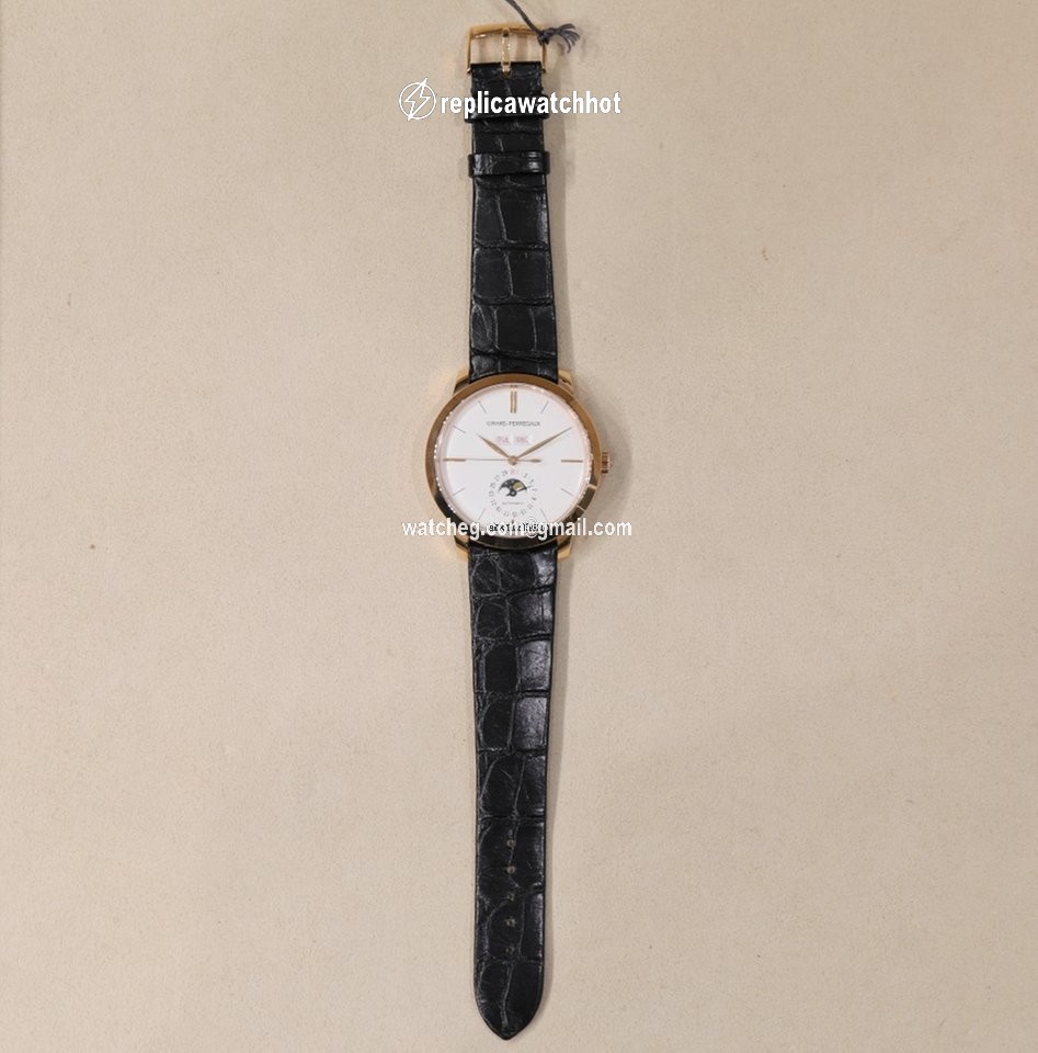 Girard Perregaux 1966 Mens watch Unisex Automatic Rose gold 49535-52-151-bk6a 2