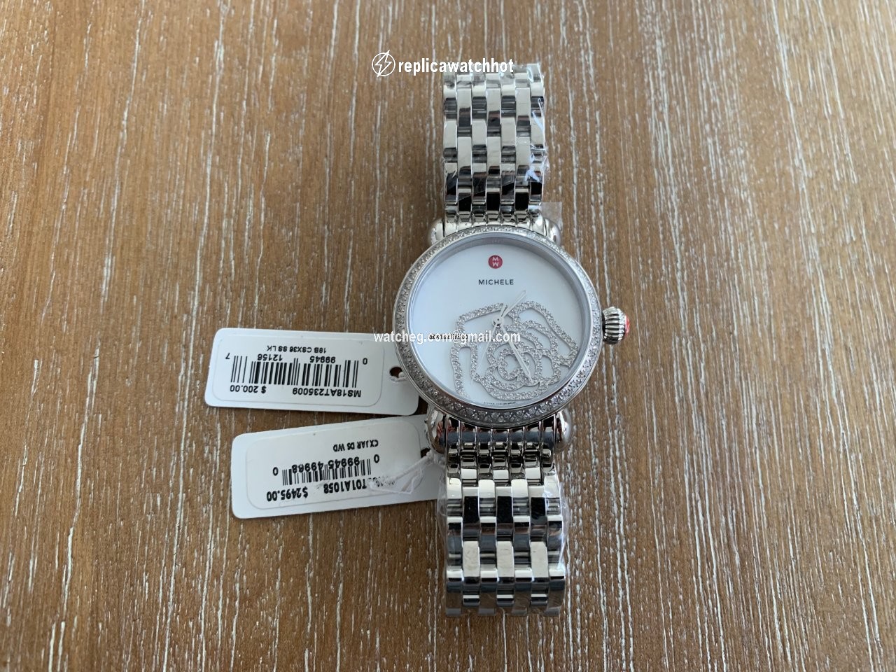 Michele CSX Womens watch Quartz Steel MWW03T000068 2