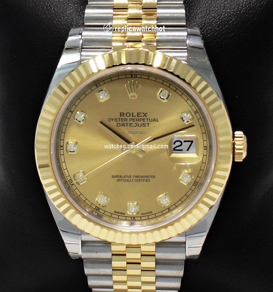 Rolex Datejust 41 Mens watch Unisex Steel Automatic 126333 CHDJ 2