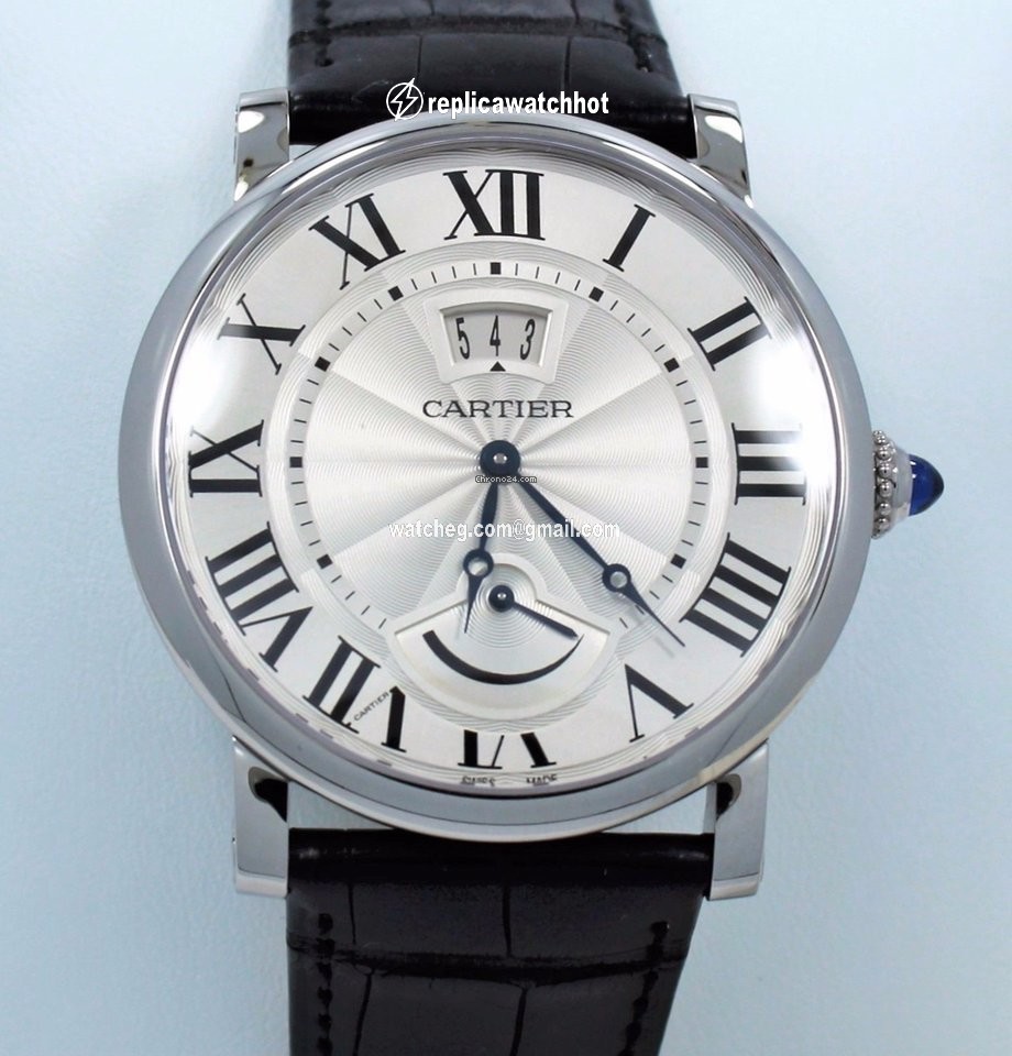 Cartier Rotonde de Cartier Mens watch Unisex Manual winding Steel W1556369 2